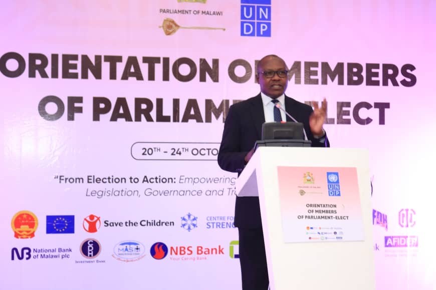 ODPOD orienting Members of Parliament